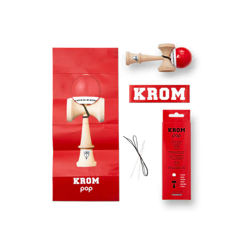 KROM Kendama | POP LOL RED |