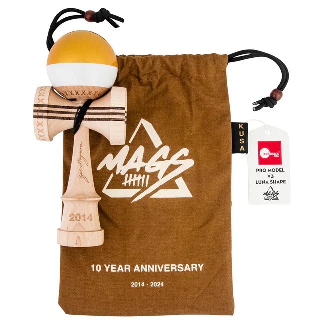 Kendama USA | Zach Magnuson Pro Model v3 | Luna Shape - 10 Year Anniversary