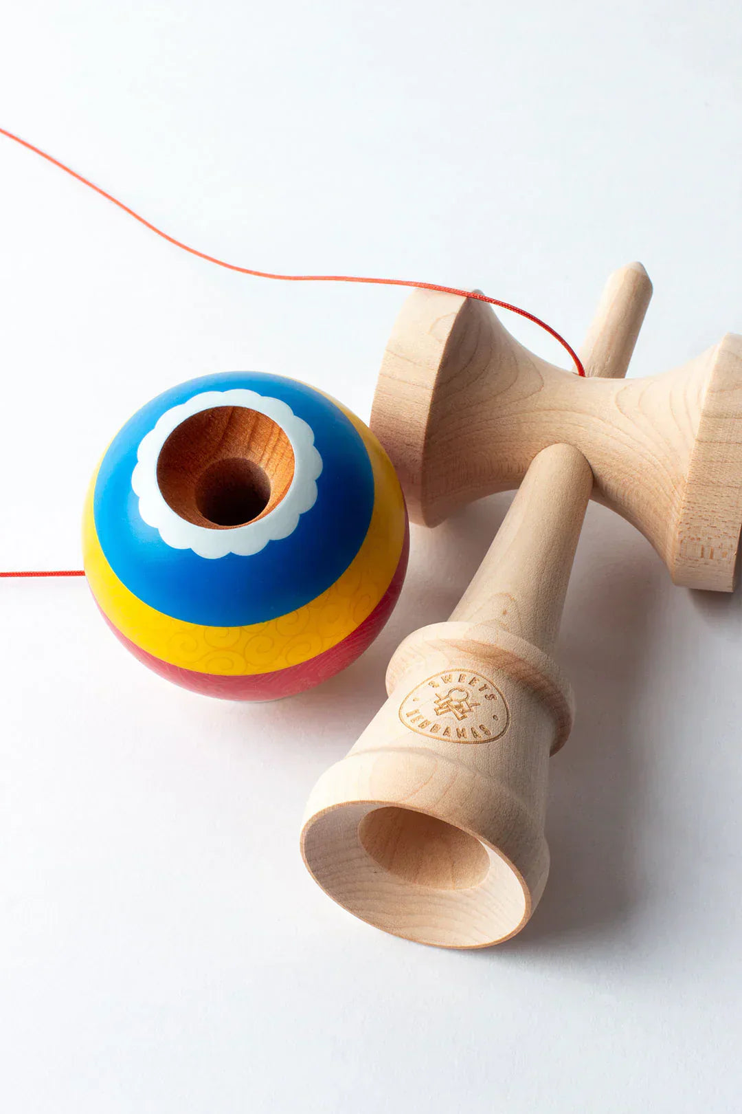 Sweets Kendama | LAB V37 The Captain | Sticky Clear