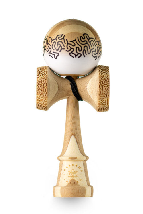 Kendama Israel | SB Magma Bamboo White | Rhino Clear